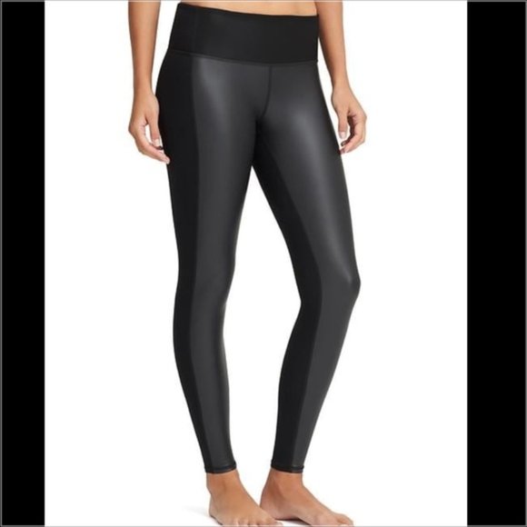 Athleta I High Rise Gleam Tight 2.0 in Black Size XS - Picture 1 of 6